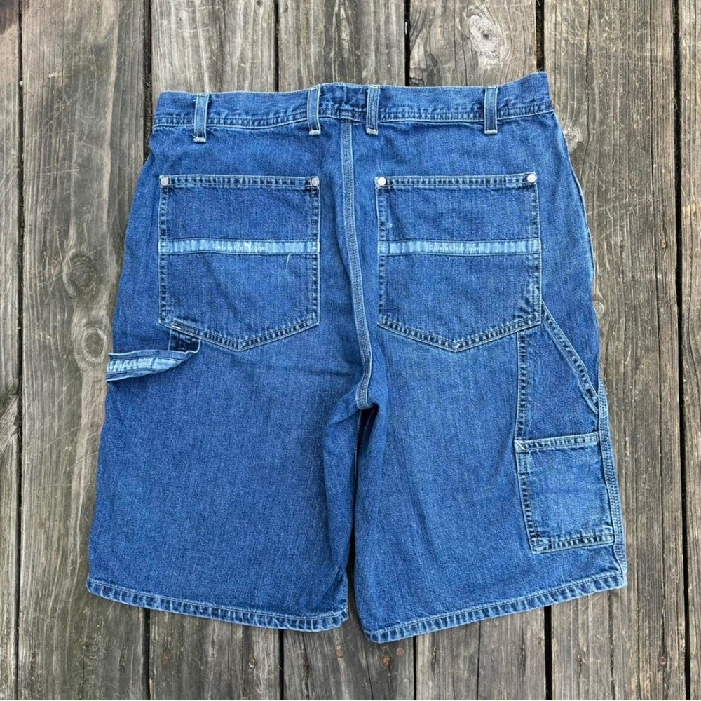 Vintage Y2K Baggy Calvin Klein Jeans Embroidered Carpenter Shorts Jorts